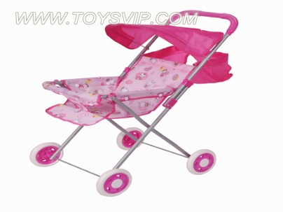 Baby stroller shade (silver iron pipe) EVA Wheel
