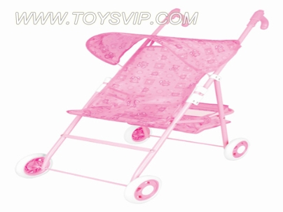 Universal sunshade handle baby stroller (iron) EVA wheel