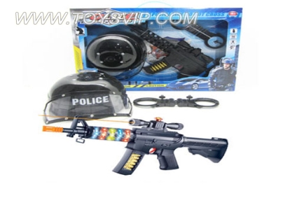 Police M16 explosion-proof cap with infrared sound gun
