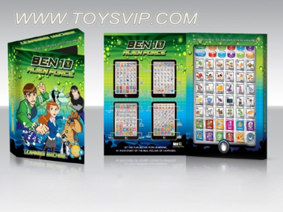 BEN10 English + Russian bilingual learning machine