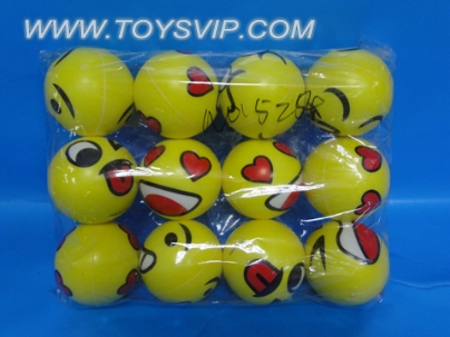 7cm PU smiley ball