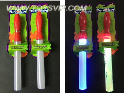 Girl longer section of straight bars (red green blue light-emitting six modes)