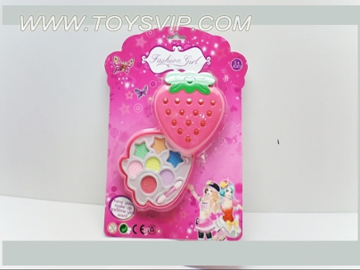 Strawberry shape children's make-up