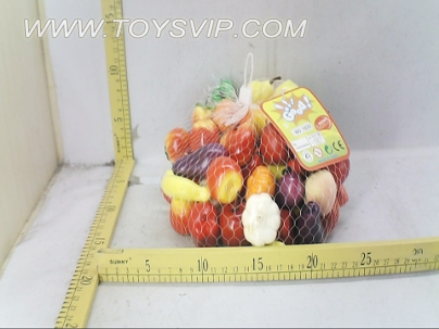 Simulation of fruits and vegetables series
