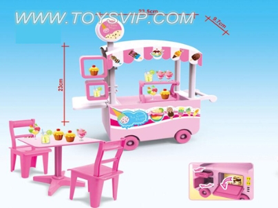Ice cream snack cart (27PCS)