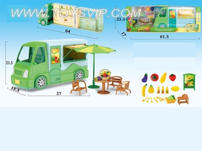 Fruits dining car (26PCS)