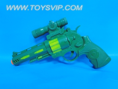 Electric flash voice gun