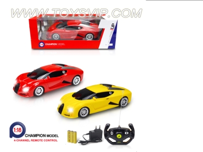 Bugatti 1:18 remote control cars (including electricity)