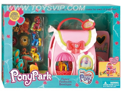 Cartoon amusement park