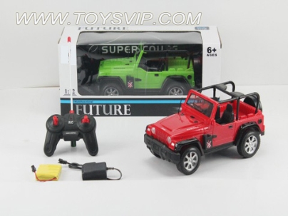 1: 12 four-way remote control pedal jeep