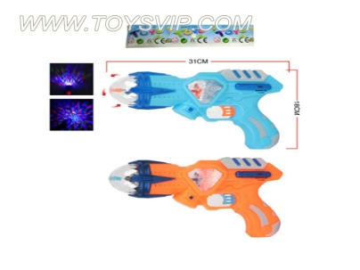 Stage lighting snowflake voice gun