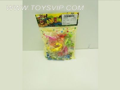 Key ring cartoon ocean