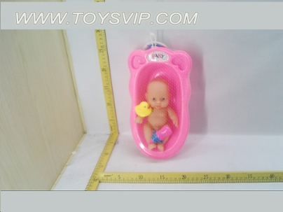 Love tub +8.5 inch male baby bottle + + solid color small duck