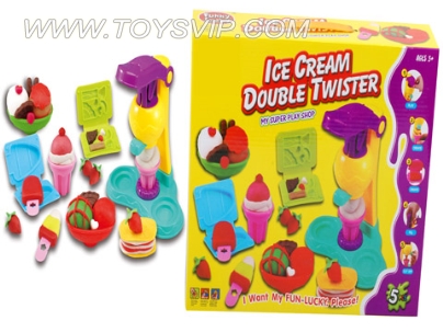 Icy ice cream
