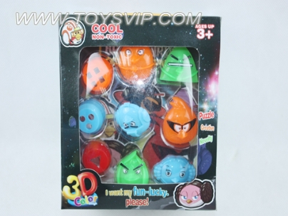 3D color mud (bird)