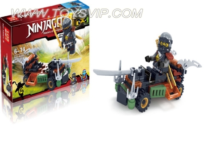 Ninja series of building blocks (6 mixed)