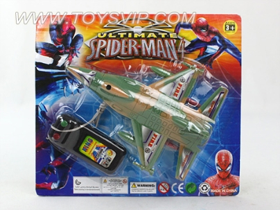 Spiderman-controlled aircraft