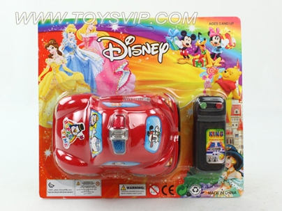 Disney princess cartoon police car