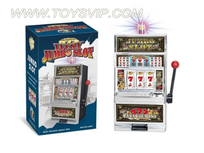 Music piggy bank slot machine