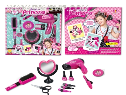 Electric hair dryer package