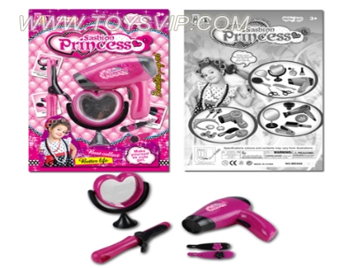 Electric hair dryer package