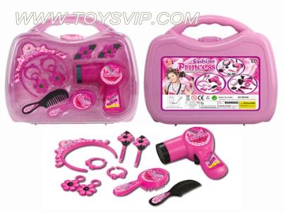 Electric hair dryer package