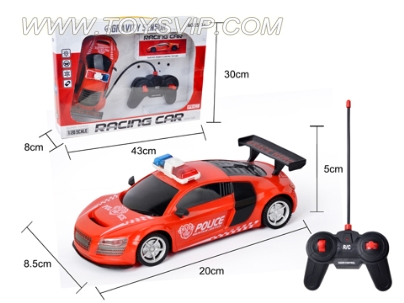 1:20 four-way remote control Audi police car