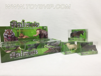 4.5 inch farm animals (12PCS)