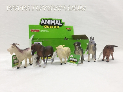 4.5 inch jungle animal (12PCS)