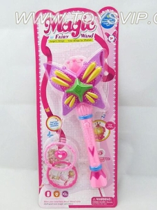 Little Butterfly Flash Music Magic Stick + Jewelry Set