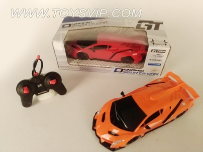 1:16 four-way remote control car with light