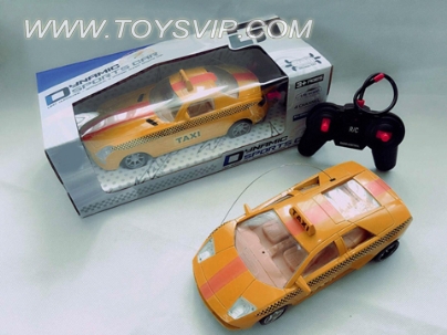 1:16 Four-way remote control taxi with light