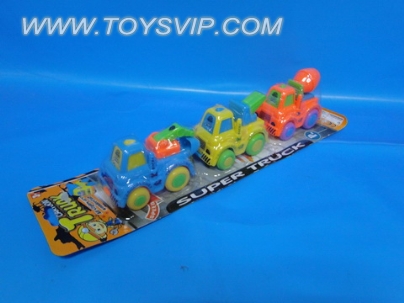 SLIDED CARTOON CONSTRUCTION TRUCK