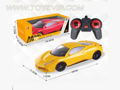 1 than 16 four bright window remote control simulation car