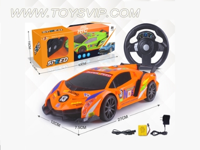 1 than 16 steering wheel gravity sensing remote control car (Lamborghini - poison)