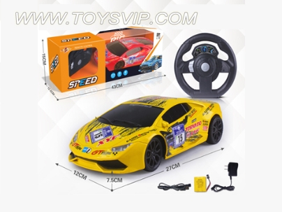 1 than 16 steering wheel gravity sensing remote control car (Lamborghini - Gallardo)