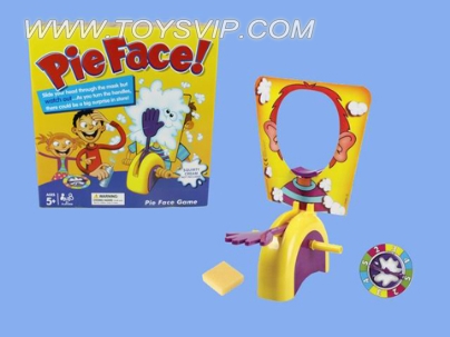 Pie face cream smashing machine (cream smashed send machine the whole toy)