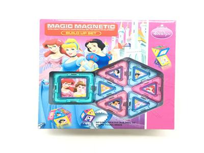 Variety of magnetic pieces of building blocks (26pcs)