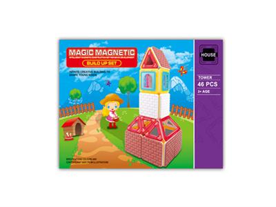 Variety of magnetic pieces (46pcs)