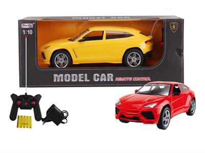 1:10 4-pass simulation Rambo SUV remote control car with light ordinary remote control