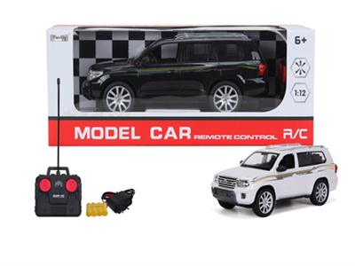 1:12 4-pass simulation Toyota Rand Cool Road Ze remote control car with light ordinary remote contro