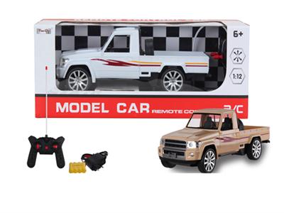 1:12 4-pass simulation pickup remote control car with light remote control