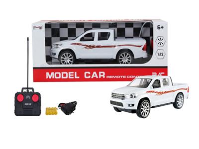 1:12 4-way simulation Hai Lax double seat remote control car with light ordinary remote control
