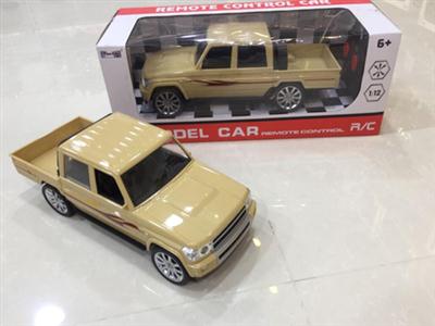 1:12 4-pass simulation double-row pickup remote control car with light remote control