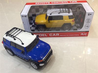1:12 4-pass simulation Toyota FJ remote control car with light ordinary remote control