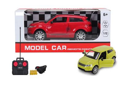1:12 4-pass simulation Aurora remote control car with light manually open the door with ordinary rem