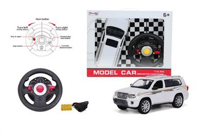 1:12 4-pass simulation Toyota Rand Cool Road Ze remote control car with lights on the 6th steering w