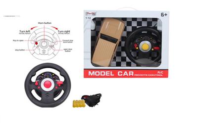 1:12 4-way simulation Rand Cool Road Ze LC70 remote control car with light on the 6th steering wheel