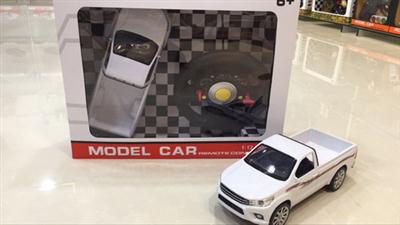 1:12 4-way simulation hailacs single-row seat with remote control car with lights on the 6th steerin