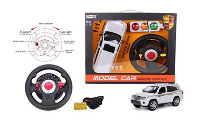 1:12 4-pass simulation Toyota Rand Cool Road Ze remote control car with a No. 6 steering wheel plus